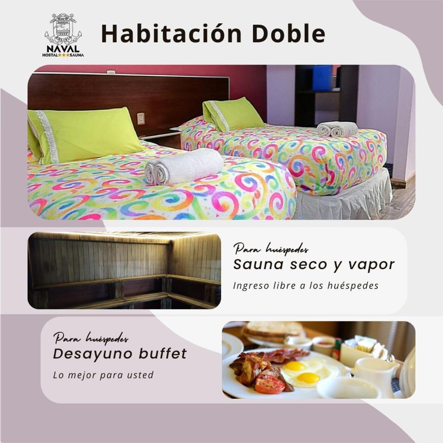Hotel Hostal Naval La Paz Esterno foto